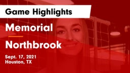 Memorial  vs Northbrook  Game Highlights - Sept. 17, 2021