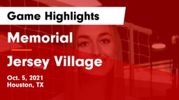 Memorial  vs Jersey Village  Game Highlights - Oct. 5, 2021