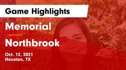 Memorial  vs Northbrook  Game Highlights - Oct. 12, 2021