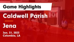 Caldwell Parish  vs Jena  Game Highlights - Jan. 31, 2023