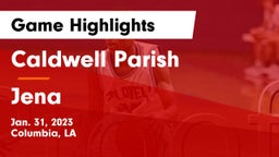 Caldwell Parish  vs Jena  Game Highlights - Jan. 31, 2023