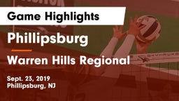 Phillipsburg  vs Warren Hills Regional  Game Highlights - Sept. 23, 2019