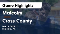 Malcolm  vs Cross County  Game Highlights - Dec. 8, 2018