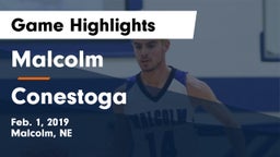 Malcolm  vs Conestoga  Game Highlights - Feb. 1, 2019