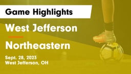 West Jefferson  vs Northeastern  Game Highlights - Sept. 28, 2023