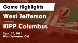 West Jefferson  vs KIPP Columbus  Game Highlights - Sept. 27, 2021