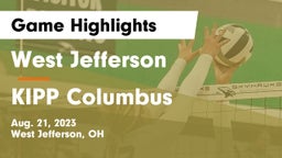 West Jefferson  vs KIPP Columbus  Game Highlights - Aug. 21, 2023