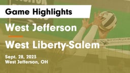 West Jefferson  vs West Liberty-Salem  Game Highlights - Sept. 28, 2023