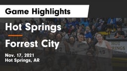 Hot Springs  vs Forrest City  Game Highlights - Nov. 17, 2021