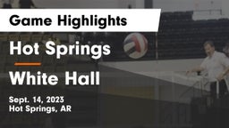 Hot Springs  vs White Hall  Game Highlights - Sept. 14, 2023