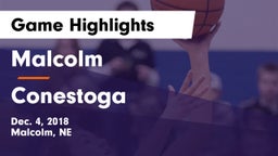 Malcolm  vs Conestoga  Game Highlights - Dec. 4, 2018