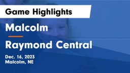 Malcolm  vs Raymond Central  Game Highlights - Dec. 16, 2023