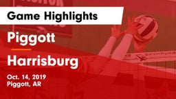 Piggott  vs Harrisburg  Game Highlights - Oct. 14, 2019