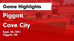 Piggott  vs Cave City Game Highlights - Sept. 20, 2021