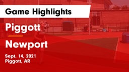 Piggott  vs Newport  Game Highlights - Sept. 14, 2021
