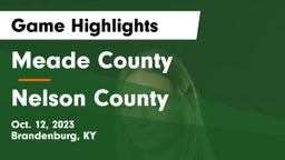 Meade County  vs Nelson County  Game Highlights - Oct. 12, 2023
