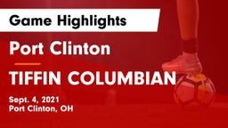 Port Clinton  vs TIFFIN COLUMBIAN Game Highlights - Sept. 4, 2021
