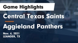 Central Texas Saints vs Aggieland Panthers Game Highlights - Nov. 6, 2021
