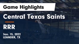Central Texas Saints vs RRR Game Highlights - Jan. 15, 2022