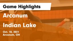 Arcanum  vs Indian Lake  Game Highlights - Oct. 18, 2021