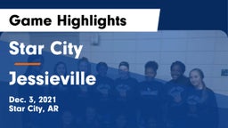 Star City  vs Jessieville  Game Highlights - Dec. 3, 2021