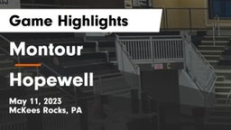 Montour  vs Hopewell  Game Highlights - May 11, 2023