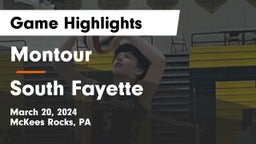 Montour  vs South Fayette  Game Highlights - March 20, 2024