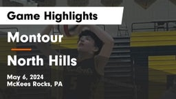Montour  vs North Hills  Game Highlights - May 6, 2024