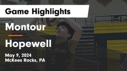 Montour  vs Hopewell  Game Highlights - May 9, 2024
