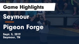 Seymour  vs Pigeon Forge Game Highlights - Sept. 5, 2019