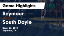 Seymour  vs South Doyle  Game Highlights - Sept. 23, 2019