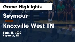 Seymour  vs Knoxville West  TN Game Highlights - Sept. 29, 2020