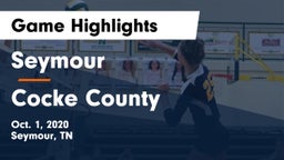 Seymour  vs Cocke County Game Highlights - Oct. 1, 2020