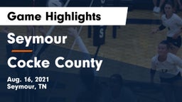 Seymour  vs Cocke County  Game Highlights - Aug. 16, 2021