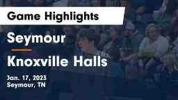 Seymour  vs Knoxville Halls  Game Highlights - Jan. 17, 2023