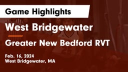 West Bridgewater  vs Greater New Bedford RVT  Game Highlights - Feb. 16, 2024