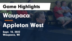 Waupaca  vs Appleton West  Game Highlights - Sept. 10, 2022