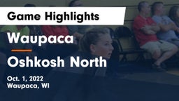 Waupaca  vs Oshkosh North  Game Highlights - Oct. 1, 2022