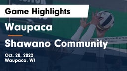 Waupaca  vs Shawano Community  Game Highlights - Oct. 20, 2022