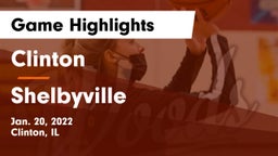 Clinton  vs Shelbyville  Game Highlights - Jan. 20, 2022