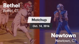 Matchup: Bethel  vs. Newtown  2016