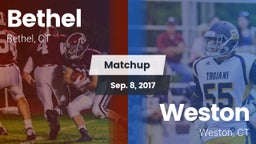 Matchup: Bethel  vs. Weston  2017