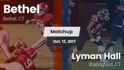 Matchup: Bethel  vs. Lyman Hall  2017