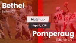 Matchup: Bethel  vs. Pomperaug  2018