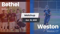 Matchup: Bethel  vs. Weston  2018