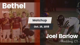Matchup: Bethel  vs. Joel Barlow  2018