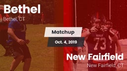 Matchup: Bethel  vs. New Fairfield  2019