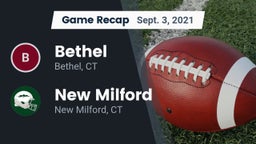 Recap: Bethel  vs. New Milford  2021
