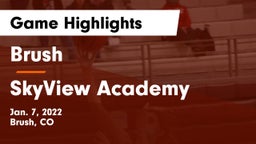 Brush  vs SkyView Academy  Game Highlights - Jan. 7, 2022