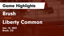 Brush  vs Liberty Common  Game Highlights - Jan. 13, 2022